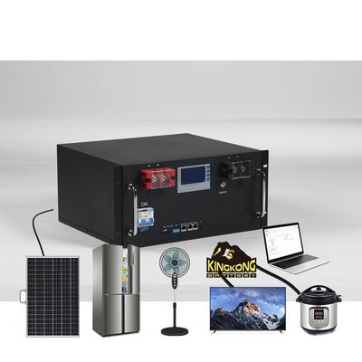 LiFePO4 280Ah 48V ラック搭載リチウム電池 14Kwh 太陽光家庭用エネルギー貯蔵システム