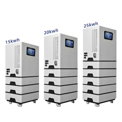 ハイブリッド・グリッド接続 積み重ねたスマートエネルギー貯蔵電池 10kw 15kw 20kw 30kw 35kw
