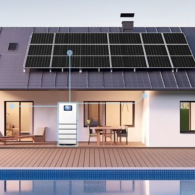 ハイブリッド・グリッド接続 積み重ねたスマートエネルギー貯蔵電池 10kw 15kw 20kw 30kw 35kw