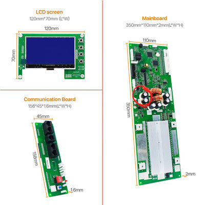 16S 48V スマートBMS 太陽系貯蔵 100A 200A LiFePO4 バッテリー管理システム