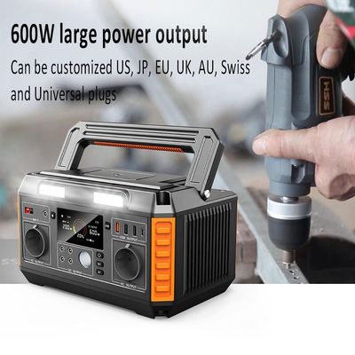 520WH リチウムイオン電池 ソーラーパネル 携帯ソリューション MPPTコントローラ