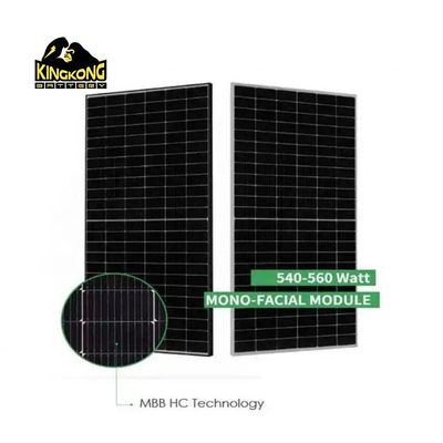 182mm セルサイズ モノ結晶 タイガープロ 550W 540W 太陽光発電システムのための太陽光パネル