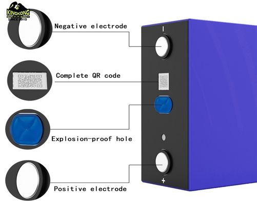 280Ah 314Ah プリズマ式 LiFePO4 バッテリーセル OEM ソーラーエネルギー貯蔵ソリューション