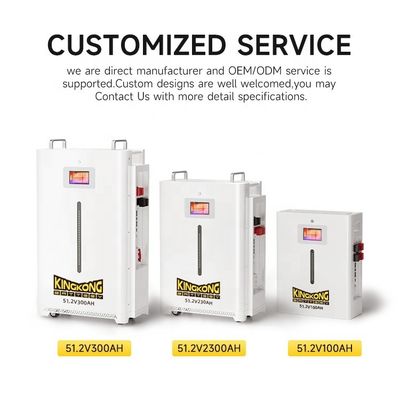 ソーラーLifepo4バッテリー 48V 100Ah 200Ah 280Ah