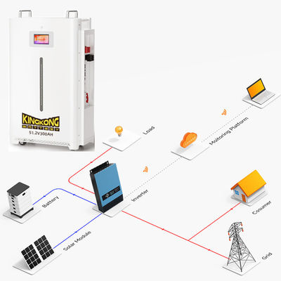 Dyness B4850 A48100 B3 4.8 5 10Kwh 48V 100Ah 200Ah ボルト リチウムイオン鉄リン酸塩 Lifepo4 バッテリー 100A 150A 200A Bms
