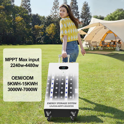 発電所バンク オールインワンインバーター ハイブリッドオフグリッド AC 5kw 10kw 15kw 20kw 太陽電池 リチウム LiFePO4 エネルギー貯蔵電池システム