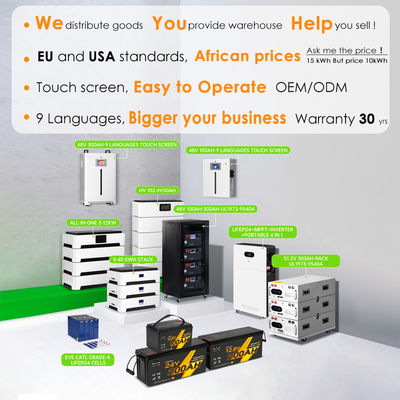 強力なリチウム電池 10Kw 30Kw 220V