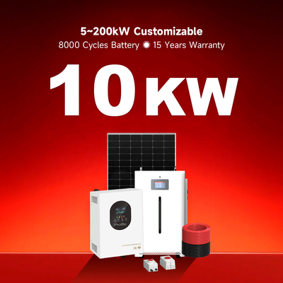 全パッケージ 住宅用 貯蔵 10kwh 30kwh バッテリーパック 電力 家庭用 ハイブリッド パネル 屋根設置 太陽光発電システム