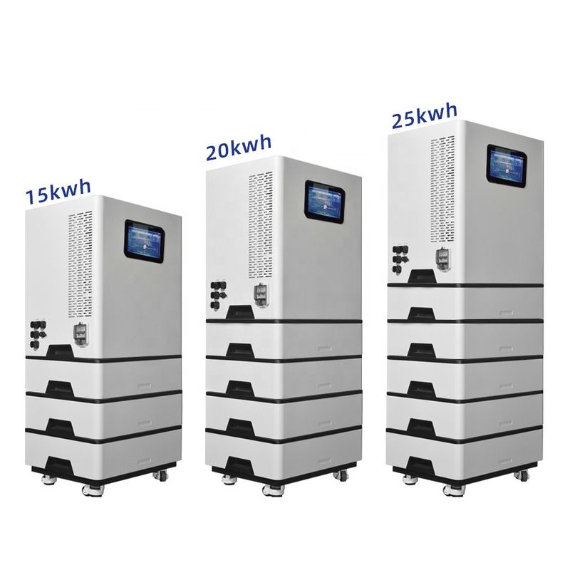 ハイブリッド・グリッド接続 積み重ねたスマートエネルギー貯蔵電池 10kw 15kw 20kw 30kw 35kw