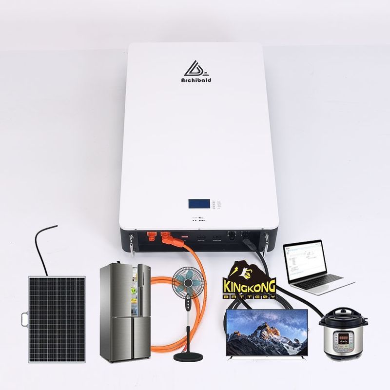 オフグリッドホームエネルギー貯蔵 48V 200ah 10Kwh 12v 300ah WIFI付きリチウムイオンリチウムイオン電池