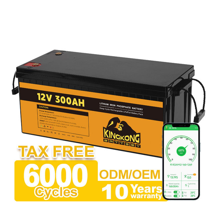 12V 24V 48V 51.2V Lifepo4 バッテリーパック 100Ah 200Ah 300Ah ホームバックアップ電力システム