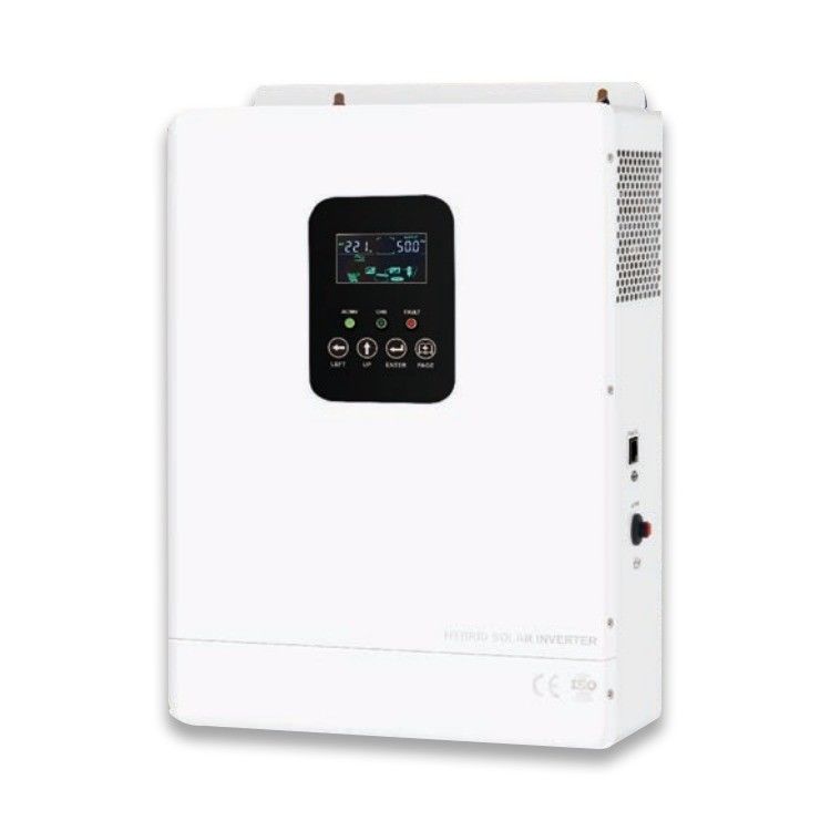 24V 48V 純正弦波ハイブリッドソーラーインバーター 4 6KW 7KW 8KW 10KW ダブル出力 420*310*110M
