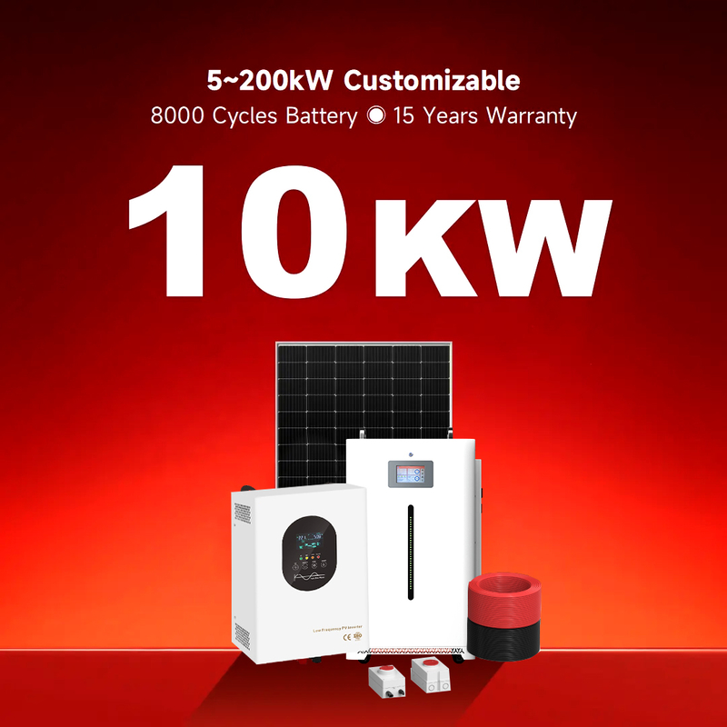 全パッケージ 住宅用 貯蔵 10kwh 30kwh バッテリーパック 電力 家庭用 ハイブリッド パネル 屋根設置 太陽光発電システム