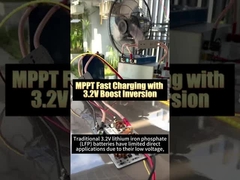 太陽電池の蓄電池は 高電流の高速充電をサポートします