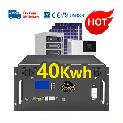 48V 15kw リチウム Lifepo4 バッテリー 300Ah LFP 51.2V 15kwh バッテリーラック