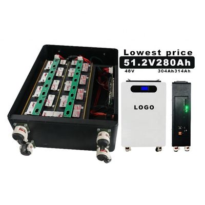 24V 48V 230AH 280AH 16s DIY バッテリー ボックス オーダーメイド OEM ボックス 15kwh Lifepo4 バッテリー